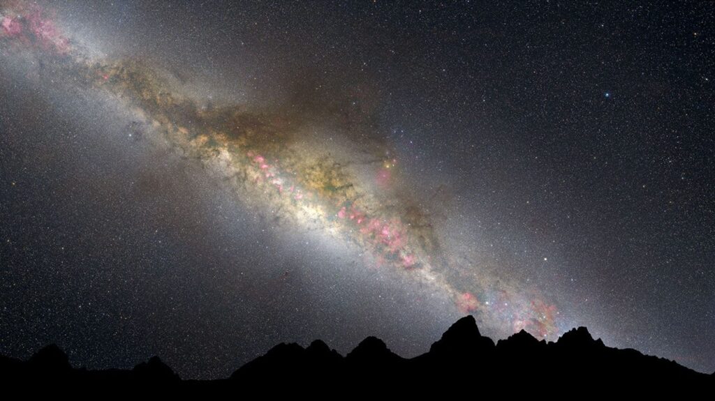 Artist’s Illustration of the Present Milky Way