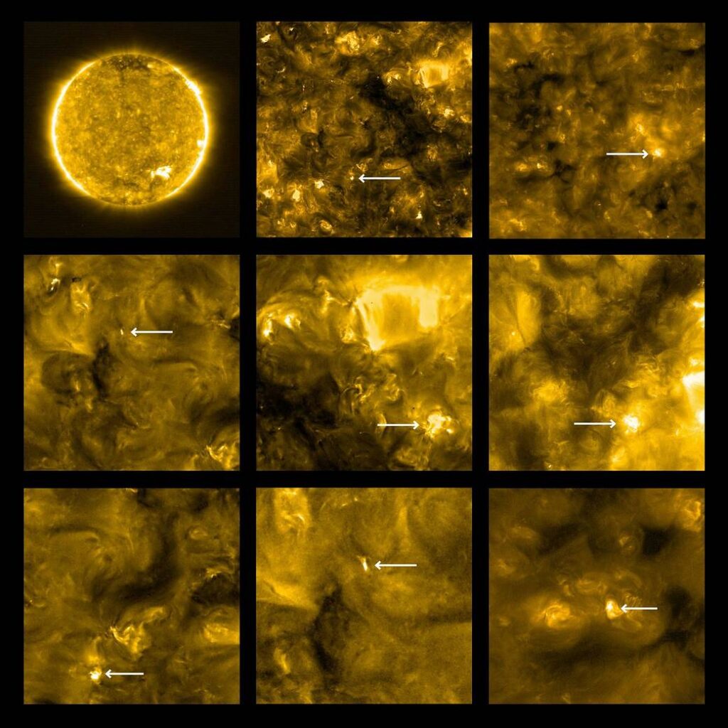 Solar Orbiter's first images reveal 'campfires' on the Sun