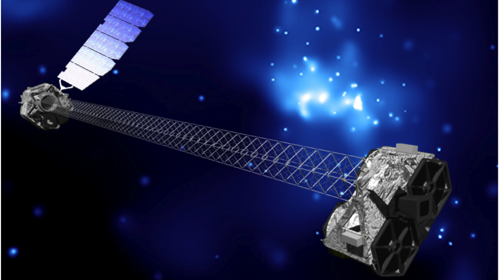 NuSTARの外観と撮影イメージ