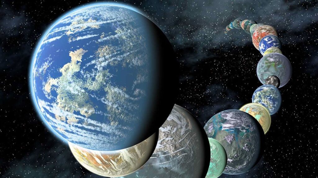 惑星のイメージ図